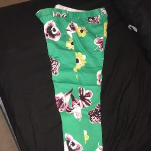 Jcrew Floral Pants